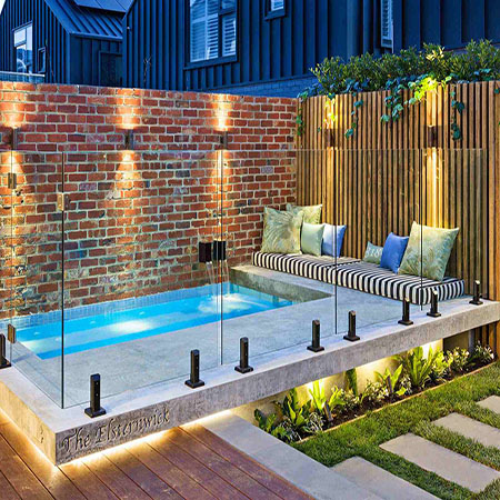 +Glass Fence+